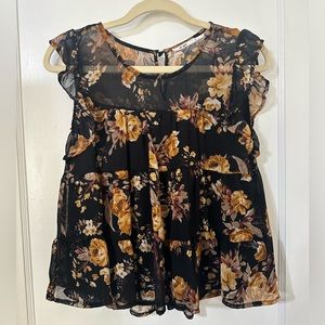Francesca’s Floral Top